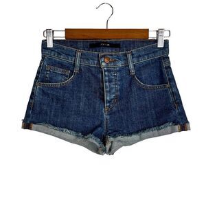 JOE'S JEANS Denim Shorts Mid-rise Wash Sally Size 24 = 0 U.S. size